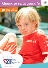 Affiche pour la journée mondiale de la trisomie 21