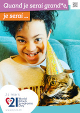 Affiche pour la journée mondiale de la trisomie 21