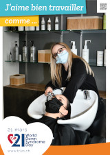 Affiche pour la journée mondiale de la trisomie 21