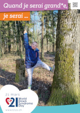 Affiche pour la journée mondiale de la trisomie 21