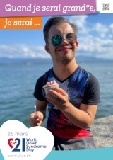 Affiche pour la journée mondiale de la trisomie 21