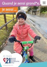 Affiche pour la journée mondiale de la trisomie 21