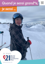 Affiche pour la journée mondiale de la trisomie 21