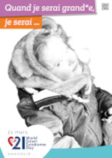 Affiche pour la journée mondiale de la trisomie 21