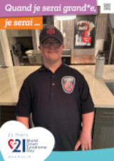 Affiche pour la journée mondiale de la trisomie 21