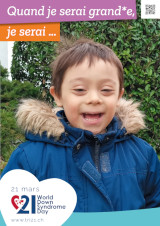 Affiche pour la journée mondiale de la trisomie 21