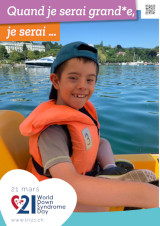 Affiche pour la journée mondiale de la trisomie 21