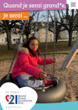 Affiche pour la journée mondiale de la trisomie 21
