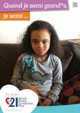 Affiche pour la journée mondiale de la trisomie 21