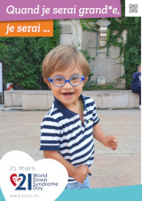 Affiche pour la journée mondiale de la trisomie 21