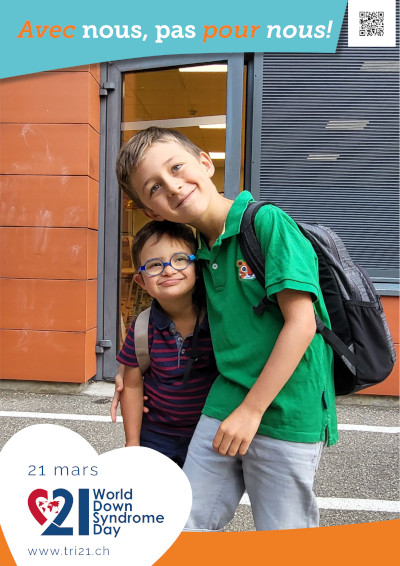 Affiches 23 'Avec nous, pas pour nous!'