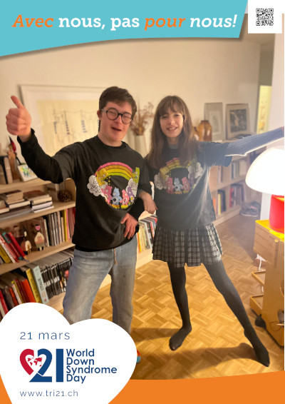 Affiches 23 'Avec nous, pas pour nous!'