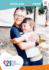Affiche pour la journée mondiale de la trisomie 21