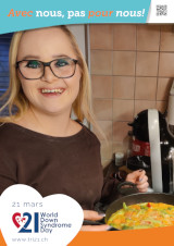 Affiche pour la journée mondiale de la trisomie 21