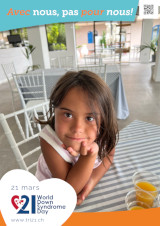 Affiche pour la journée mondiale de la trisomie 21