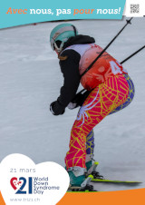 Affiche pour la journée mondiale de la trisomie 21