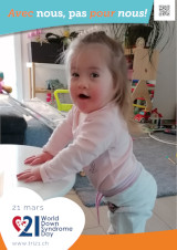Affiche pour la journée mondiale de la trisomie 21