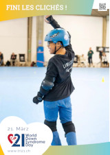 Affiche pour la journée mondiale de la trisomie 21