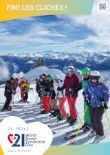 Affiche pour la journée mondiale de la trisomie 21