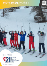 Affiche pour la journée mondiale de la trisomie 21