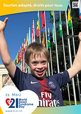 Affiche pour la journée mondiale de la trisomie 21