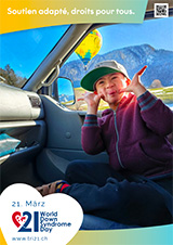 Affiche pour la journée mondiale de la trisomie 21