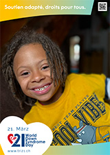 Affiche pour la journée mondiale de la trisomie 21
