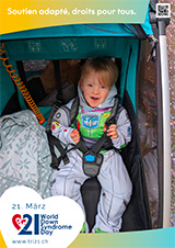 Affiche pour la journée mondiale de la trisomie 21