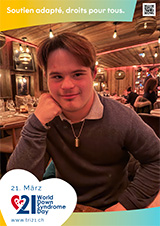 Affiche pour la journée mondiale de la trisomie 21