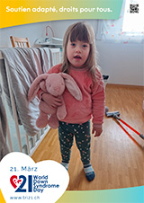 Affiche pour la journée mondiale de la trisomie 21