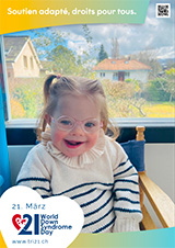 Affiche pour la journée mondiale de la trisomie 21