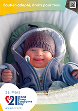 Affiche pour la journée mondiale de la trisomie 21