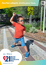 Affiche pour la journée mondiale de la trisomie 21