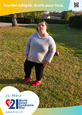 Affiche pour la journée mondiale de la trisomie 21