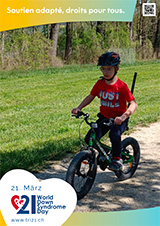 Affiche pour la journée mondiale de la trisomie 21