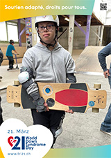 Affiche pour la journée mondiale de la trisomie 21