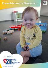 Affiche pour la journée mondiale de la trisomie 21