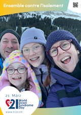 Affiche pour la journée mondiale de la trisomie 21