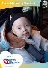 Affiche pour la journée mondiale de la trisomie 21