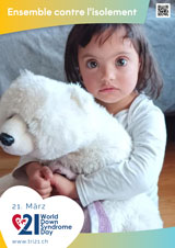 Affiche pour la journée mondiale de la trisomie 21
