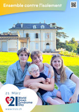 Affiche pour la journée mondiale de la trisomie 21