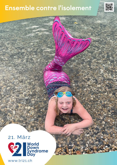 Affiche pour la journée mondiale de la trisomie 21