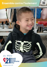 Affiche pour la journée mondiale de la trisomie 21