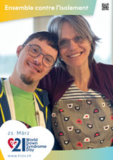 Affiche pour la journée mondiale de la trisomie 21