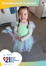 Affiche pour la journée mondiale de la trisomie 21