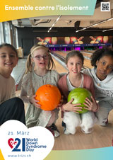Affiche pour la journée mondiale de la trisomie 21