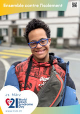 Affiche pour la journée mondiale de la trisomie 21