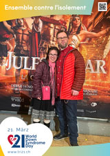 Affiche pour la journée mondiale de la trisomie 21