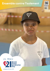 Affiche pour la journée mondiale de la trisomie 21