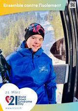 Affiche pour la journée mondiale de la trisomie 21